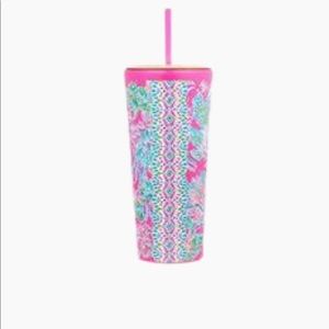 Lilly Pulitzer Seaing Things Tumbler with Straw